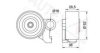 AUTEX 641958 Tensioner Pulley, timing belt